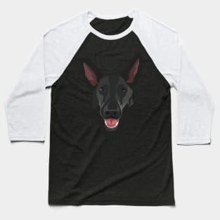 dog face 1 Baseball T-Shirt